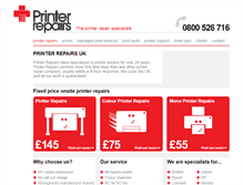 Tablet Screenshot of printerrepairs.net